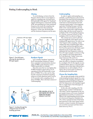 Putting Undersampling to Work