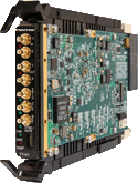 1-Ch. 6.4 GHz or 2-Ch. 3.2 GHz A/D, 2-Ch 6.4 GHz D/A Kintex UltraScale 3U VPX