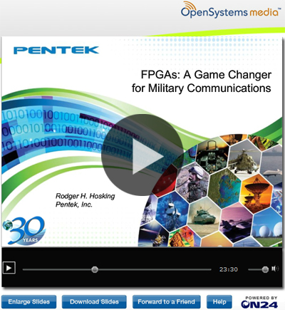 FPGAs: A Game Changer for Military Communications