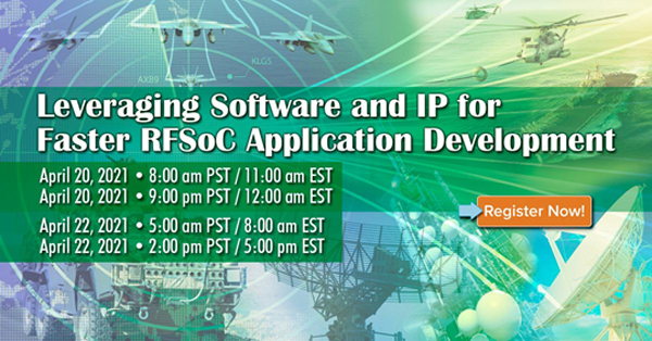 Leveraging Software and IP for Faster RFSoC Application Development
