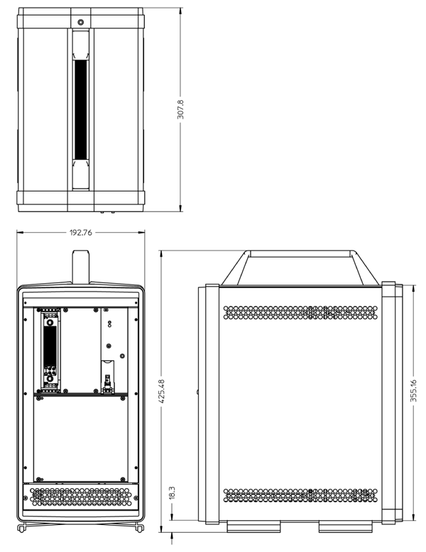 Model 8257 Block Diagram